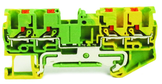 Клемма нажимная заземляющая UJ6-2.5/2×2JD