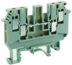 Клемма винтовая UKJ-2.5/2×2(BU) 4х проводная
