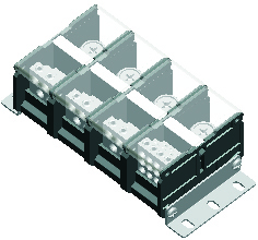 Клемма барьерная UTD-200I 4/12