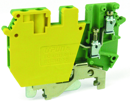 Клемма винтовая заземляющая UKJ-4/2×2JDEE