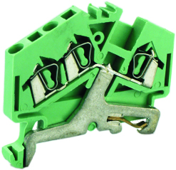 Клемма нажимная заземляющая UJ1-2.5/3JD