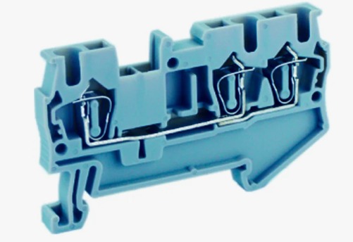 Клемма пружинная UJ5-6/1×2(BU)