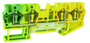 Клемма пружинная заземляющая UJ5-4/2×2JD