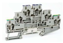 Клемма пружинная трехуровневая UJ5-2.5JD/L/N