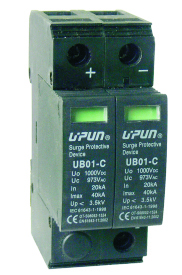 Устройство защиты от перенапряжения UB01-C/1-60Vdc-40X