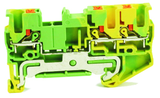 Клемма нажимная заземляющая UJ6-2.5/1×2JD