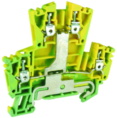 Клемма винтовая заземляющая двухуровневая UKJ-W2.5/2×2JD