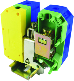 Клемма винтовая нейтраль с заземлением UKJ-50JD/N