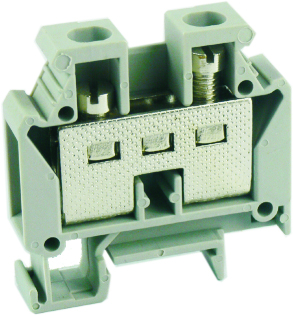 Клемма винтовая UKJ-6M на DIN рейку миниатюрная