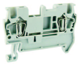 Клемма пружинная UJ5-1.5E на DIN рейку