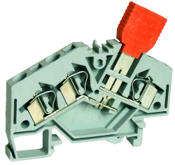 Клемма нажимная измерительная с разъединителем UJ1-2.5/3S