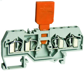 Клемма нажимная измерительная с разъединителем UJ1-2.5/3K