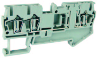 Клемма пружинная с разъединителем UJ5-2.5/1×2FDE