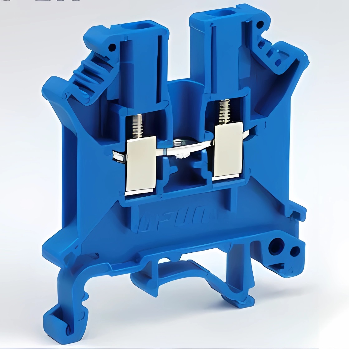 Клемма винтовая UKJ-2.5(BU) на DIN рейку