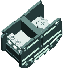 Клемма барьерная UTD-300I/3×25