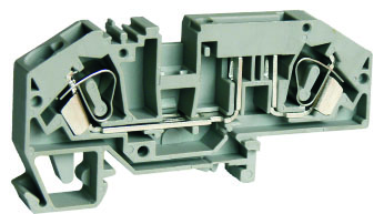 Клемма пружинная с автомобильным предохранителем UJ5-6CW/RDE