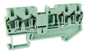 Клемма пружинная UJ5-2.5/2×2(RD)