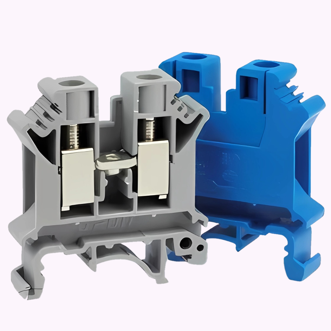 Клемма винтовая UKJ-10(BU) на DIN рейку