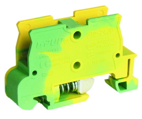 Клемма барьерная заземляющая UTD-24JD