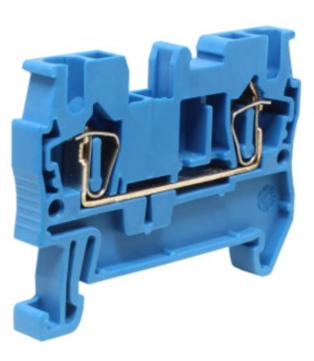 Клемма пружинная UJ5-2.5(BU)