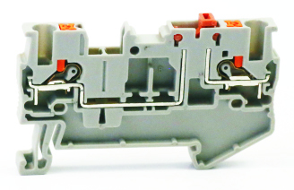Клемма нажимная измерительная с разъединителем UJ6-2.5SK