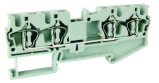 Клемма пружинная UJ5-4/2×2