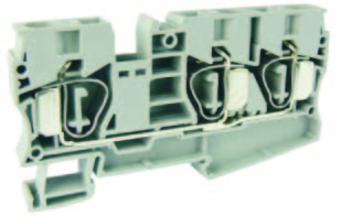 Клемма пружинная UJ5-10/1×2