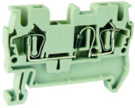 Клемма пружинная со встроенным диодом UJ5-2.5D