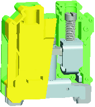Клемма винтовая заземляющая UKJ-35JDEE