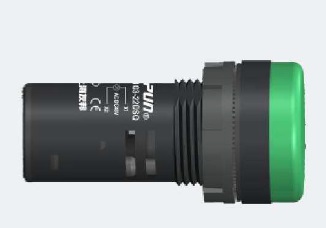 Лампа сигнальная push-in AD103-22DSQ(LED) матрица Ф22мм 24В АС/DC зеленый