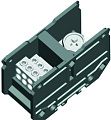 Клемма барьерная UTD-200I/8×10/4P на DIN рейку